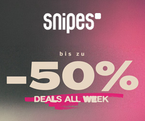 Snipes Deal Weeks: Bis zu 50% Rabatt + 5% Extra-Rabatt für Members